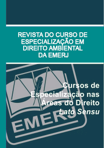 Revista do Curso de Especialização em Direito Ambiental