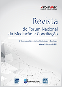 Revista do Fórum Nacional da Mediação e Conciliação