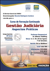 Curso Gestão Judiciária - Aspectos Práticos