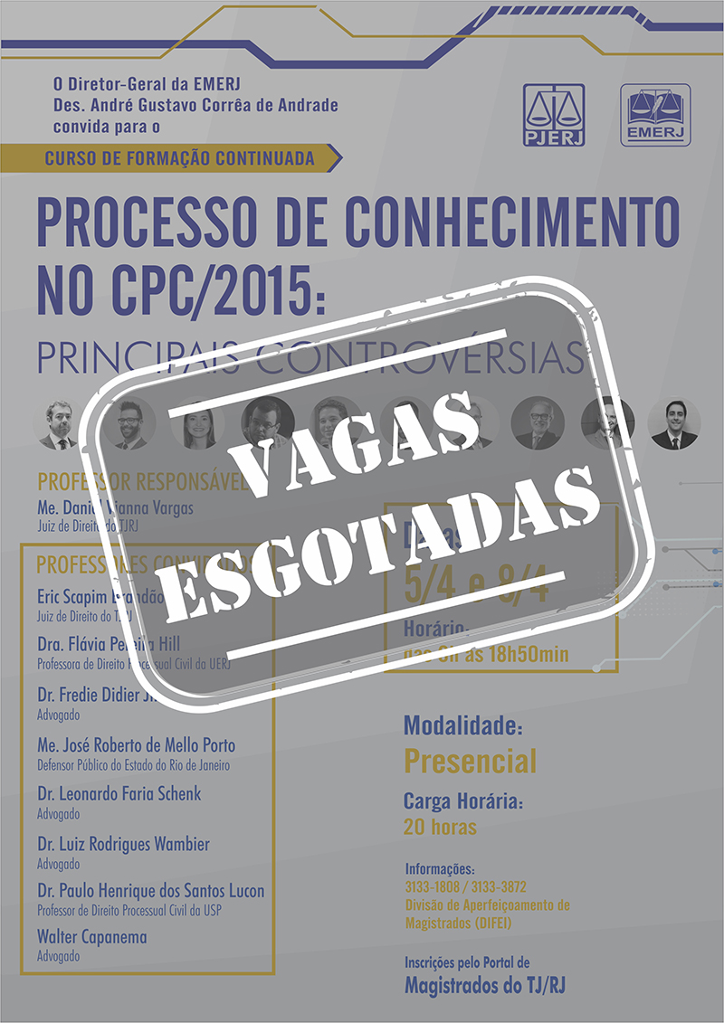 Processo de Conhecimento no CPC/2015: Principais Controvérsias