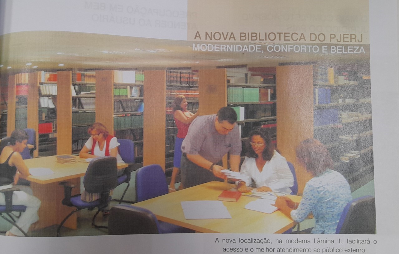 Foto Nova Localização da Biblioteca – lamina III – Térreo