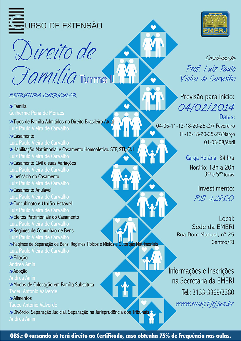 Curso de Extensão Direito de Família - Turma II