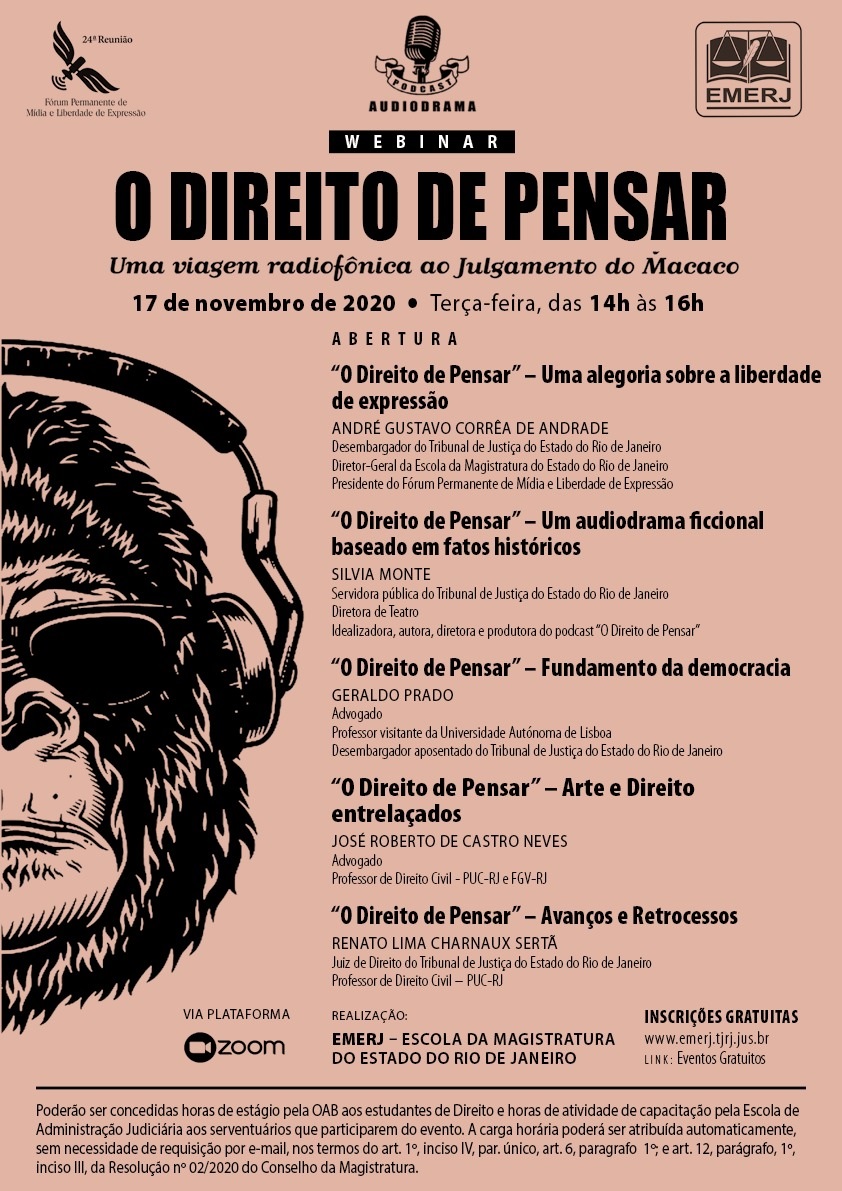 Direito de Pensar: Uma Viagem Radiofônica ao Julgamento do Macaco