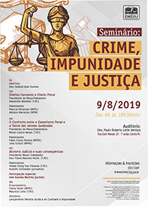 Seminário: Crime, Impunidade e Justiça