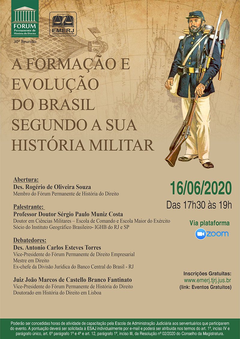 A Formação e Evolução do Brasil segundo a sua História Militar