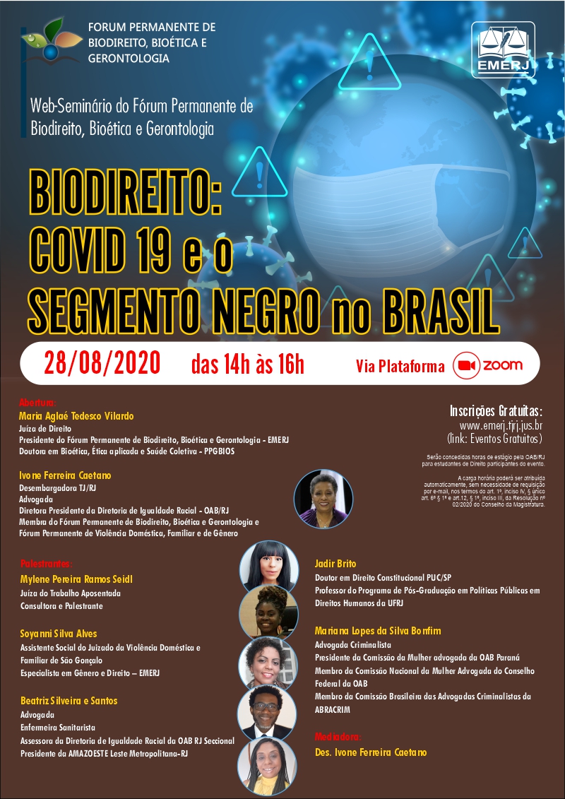 Biodireito - Covid19 e o Segmento Negro no Brasil