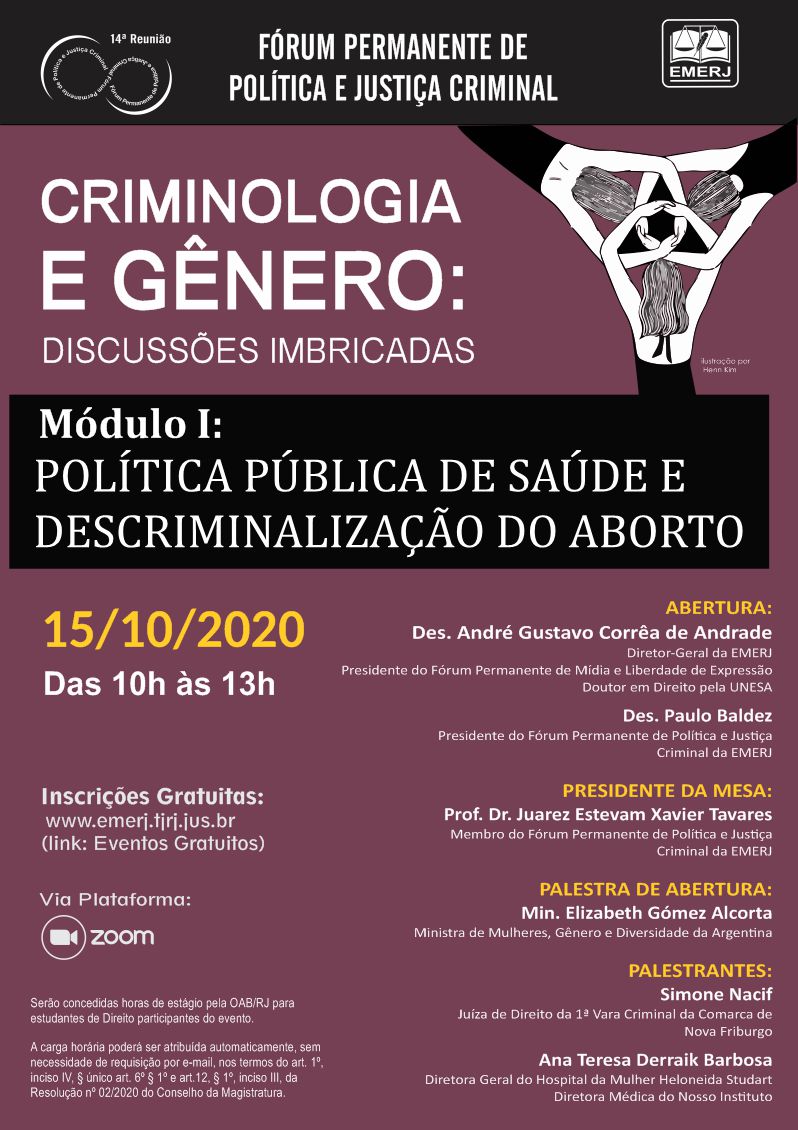 Criminologia e Gênero: Discussões Imbricadas - Módulo I: Política Pública de Saúde e Descriminalização do Aborto