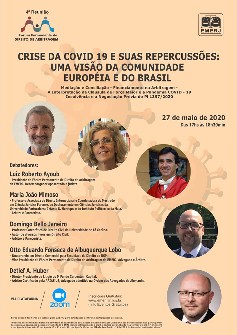 A Crise da Covid 19 e suas Repercussões: Uma Visão da Comunidade Européia e do Brasil