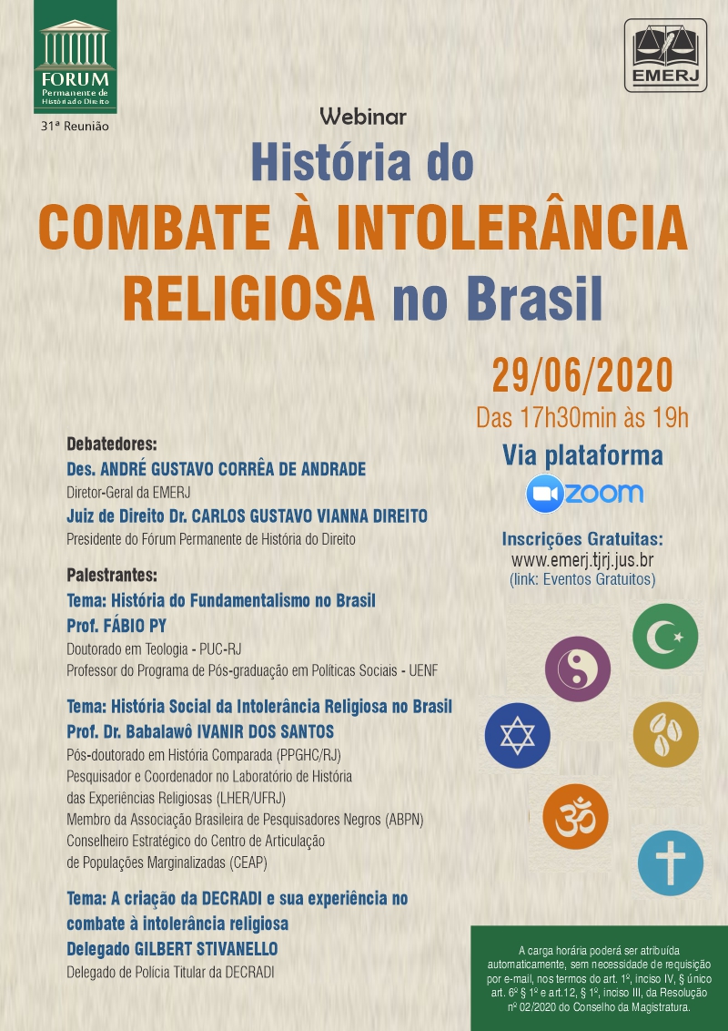 História do Combate à Intolerância Religiosa no Brasil