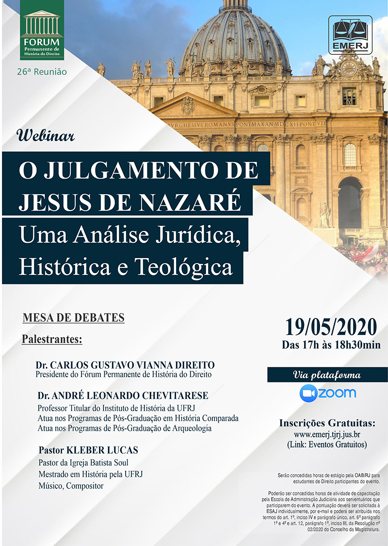 O Julgamento de Jesus de Nazaré - Uma Análise Jurídica, Histórica e Teológica