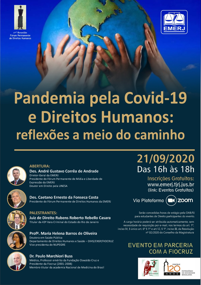 Pandemia pela Covid-19 e Direitos Humanos: Reflexões a meio do caminho
