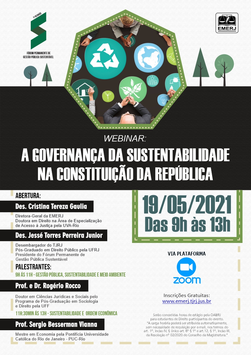 A Governança da Sustentabilidade na Constituição da República