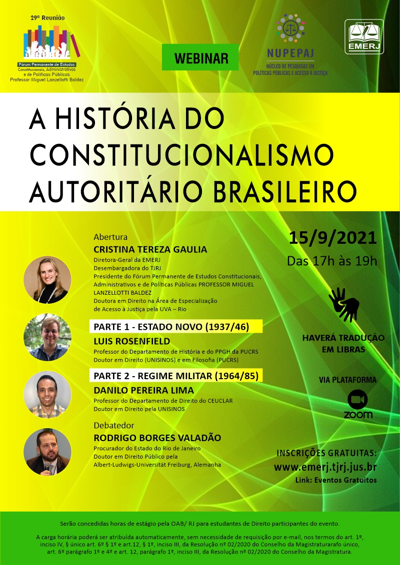 A História do Constitucionalismo Autoritário Brasileiro