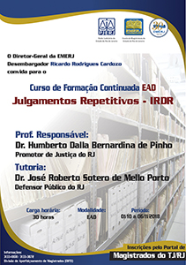 Curso Julgamentos Repetitivos - IRDR - EAD
