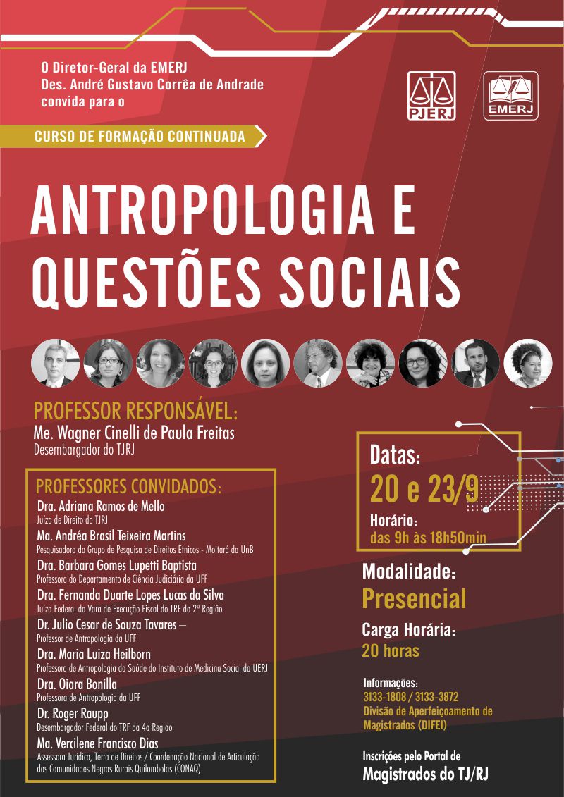 Curso Antropologia e Questões Sociais