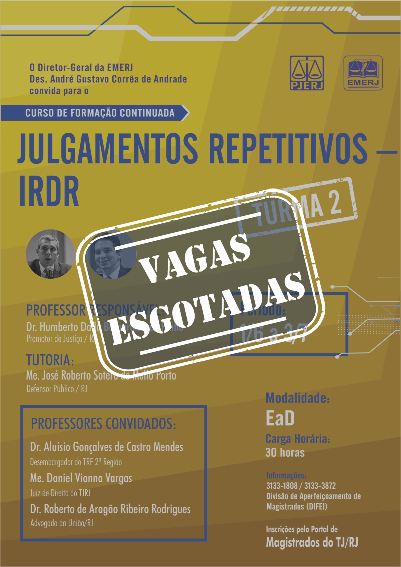 Julgamentos Repetitivos - IRDR - Turma 2