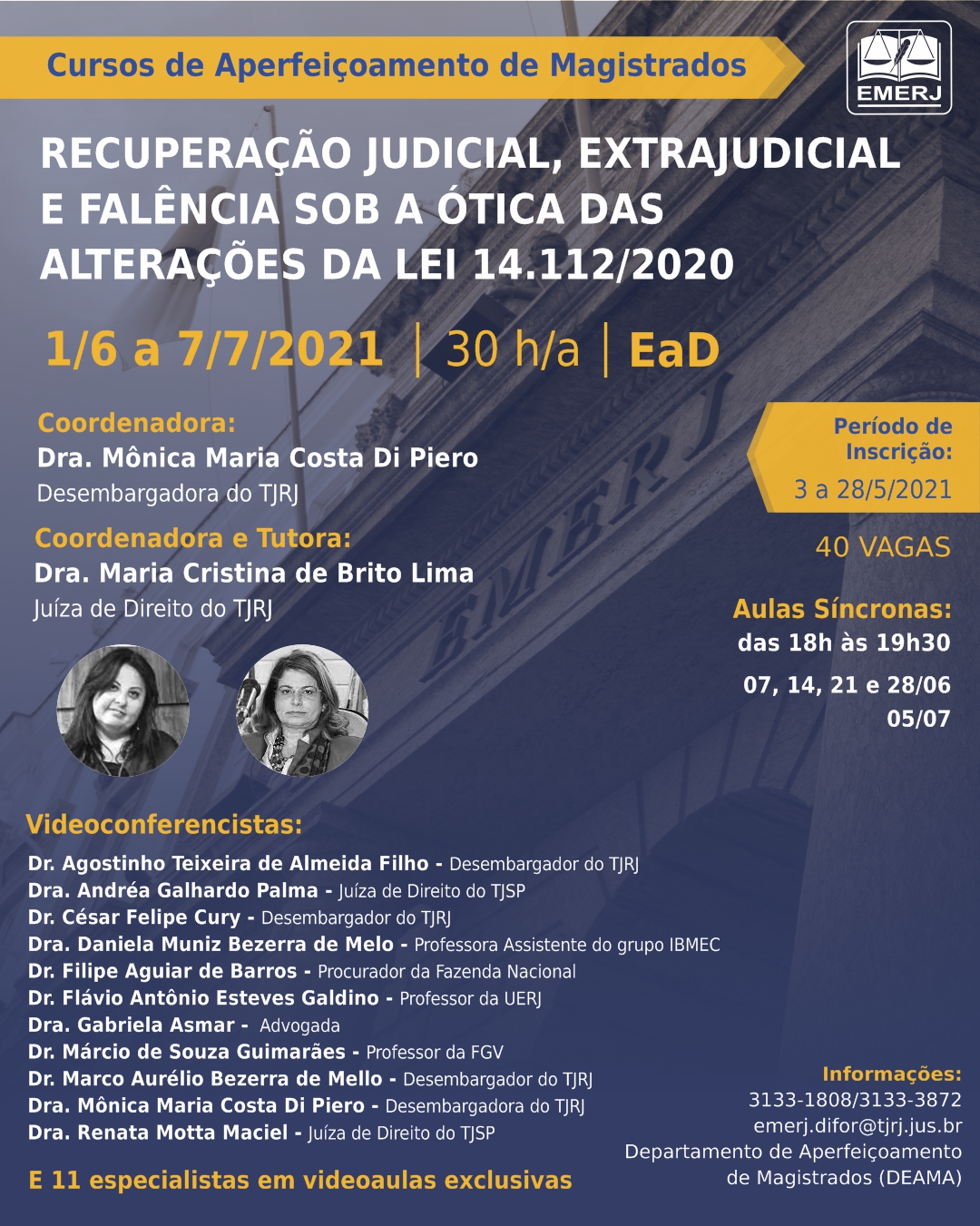 Recuperação Judicial, Extrajudicial e Falência sob a ótica das alterações da Lei 14.112/2020