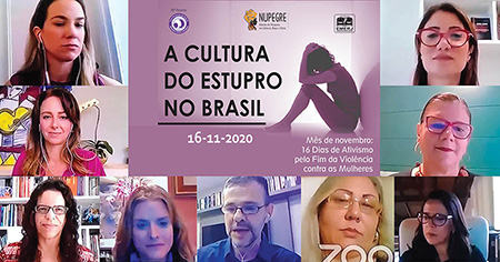 Fórum Permanente de Violência Doméstica, Familiar e de Gênero promove discussão sobre estupro