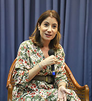 A juíza Adriana Ramos de Mello, presidente do Fórum Permanente de Violência Doméstica, Familiar e de Gênero