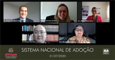 Fórum Permanente da Criança, do Adolescente e da Justiça Terapêutica homenageia Sylvio Capanema durante webinar