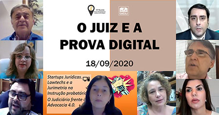 Fórum Permanente da Justiça na Era Digital promove webinar sobre prova digital 