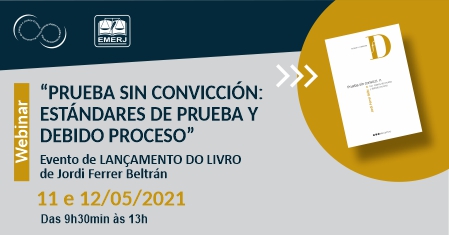 EMERJ promoverá lançamento de livro do professor Jordi Ferrer Beltrán e debate com o autor