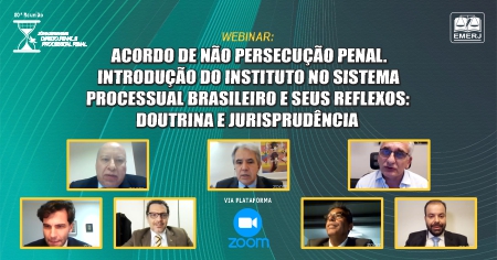 O jurista Luís Flávio Gomes é homenageado em webinar da EMERJ de “Acordo de Não Persecução Penal”