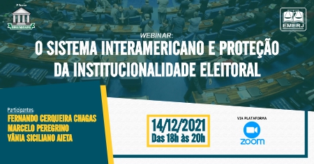 imagem da notícia O presidente da CAOESTE, Marcelo Peregrino, fará palestra sobre “O sistema interamericano e proteção da institucionalidade eleitoral” na EMERJ