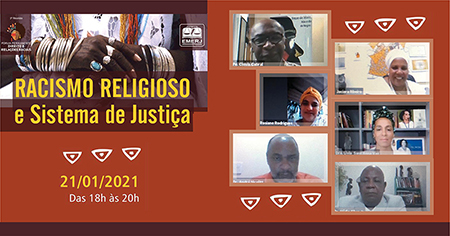 “Racismo religioso e sistema de Justiça” é tema de evento da EMERJ