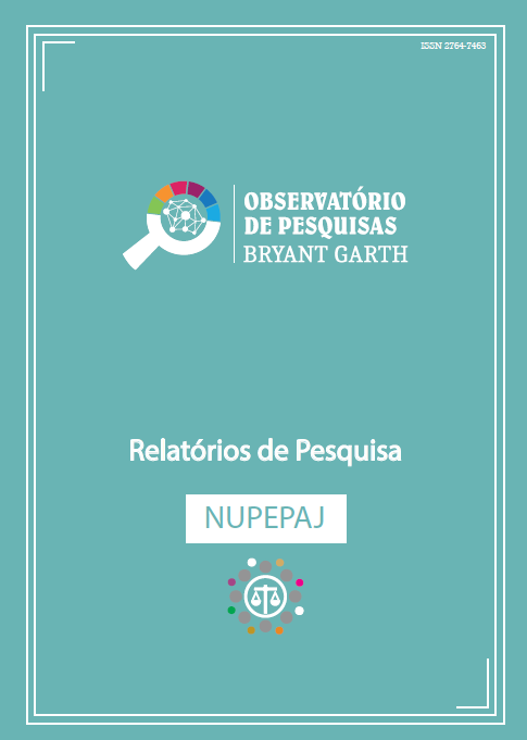 capa Relatórios de Pesquisa Nupegre - número 3 - 2019