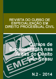 Revista do Curso de Especialização em Direito Processual Civil da EMERJ N.2 - 2014