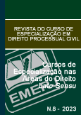 Revista do Curso de Especialização em Direito Processual Civil da EMERJ N.8 - 2023