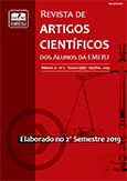 Revista de Artigos Científicos dos Alunos da EMERJ - Volume 11 - nº 2 - 2019 - v.11 n.2 2019 - 2º semestre 2019