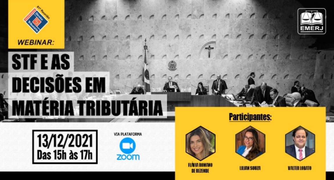 Imagem que representa a notícia Presidente da Associação Brasileira de Direito Tributário será palestrante em evento da EMERJ