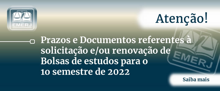 Aviso Bolsas de Estudo - 1º semestre/2022