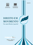 capa Revista Direito em Movimento V.17 - Número 2 - 2019