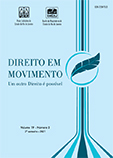 capa Revista Direito em Movimento V.19 - Número 2