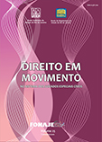 capa Revista Direito em Movimento N.25 - 2016