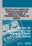 Revista do Curso de Especialização em Direito Penal e Processual Penal da EMERJ